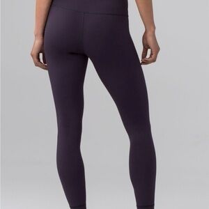 LULULEMON Purple Leggings, Size 4
